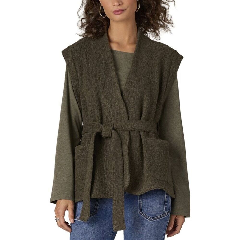 Wit & Wisdom Womens  Wool-Blend Sweater Vest